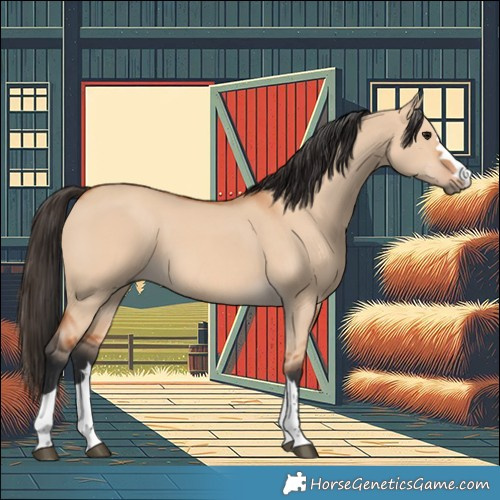 Horse Color:Bay Dun 