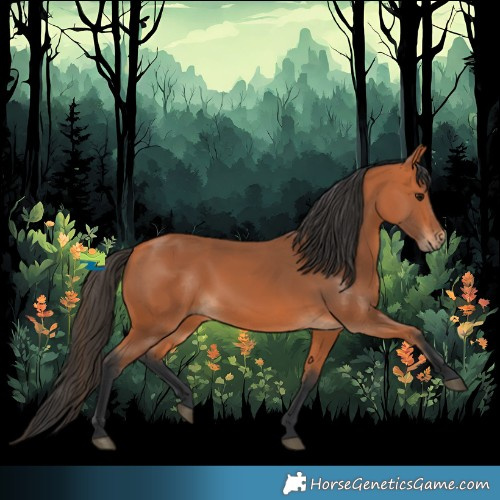Horse Color:Bay 