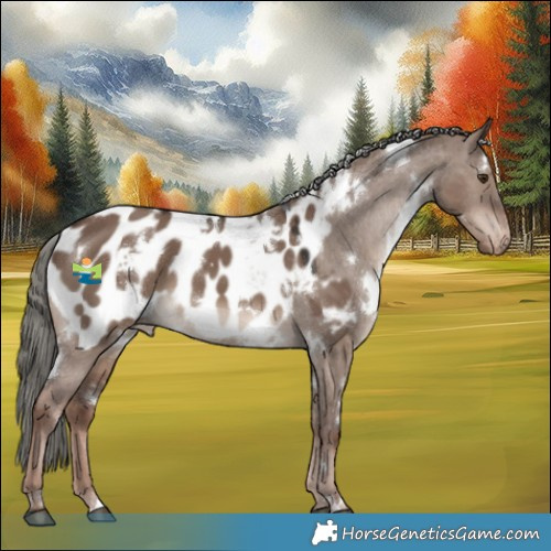 Horse Color:White Spotted Liver Red Dun Mushroom Blanket 
