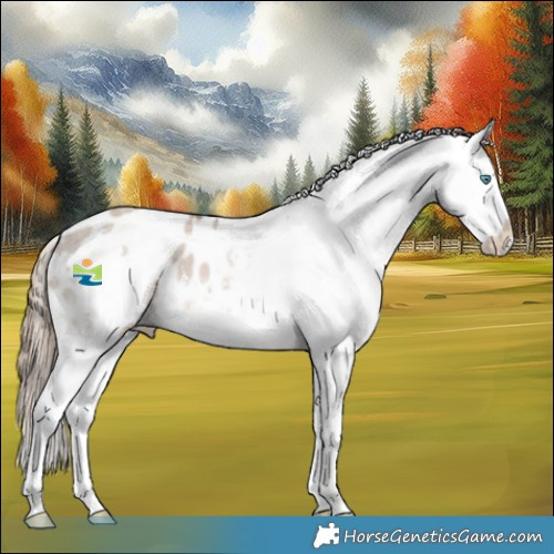 Horse Color:Liver Red Dun Sabino Splash Blanket 