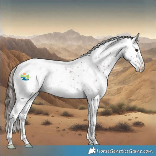 Horse Color:Liver Chestnut Ice Sabino 