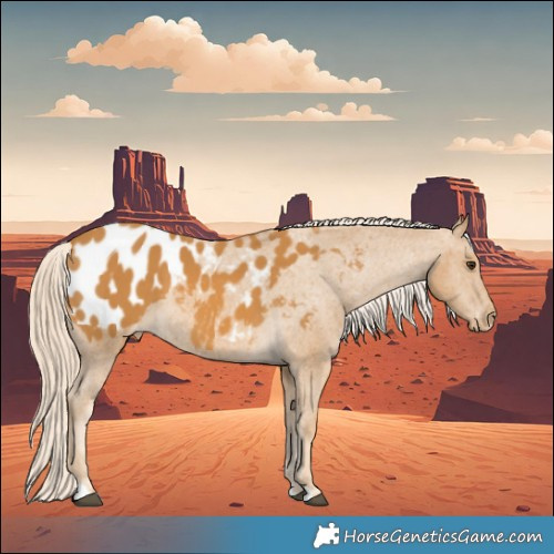 Horse Color:Palomino Appaloosa 