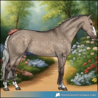 Horse Color:Silver Brown Dun