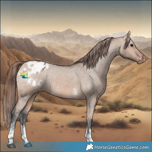 Horse Color:Bay Dun Sabino Appaloosa 