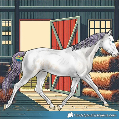 Horse Color:Painted Watercolor Red Ice Roan Splash Tobiano Blanket 