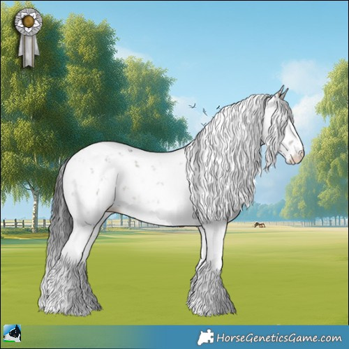 Horse Color:Brown Dun Mushroom Sabino