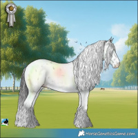 Horse Color:Brown Dun Mushroom Sabino