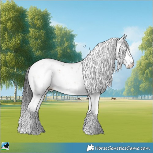 Horse Color:Brown Onyx Sabino 
