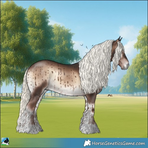 Horse Color:Liver Red Onyx Mushroom 