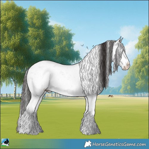 Horse Color:Sable Champagne Dun Mushroom Sabino 