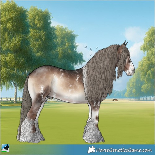 Horse Color:Liver Red Onyx Mushroom Sabino 