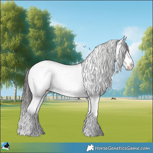Horse Color:Sable Champagne Dun Mushroom Sabino Rabicano 