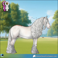 Horse Color:Gold Champagne Ice Onyx Mushroom 