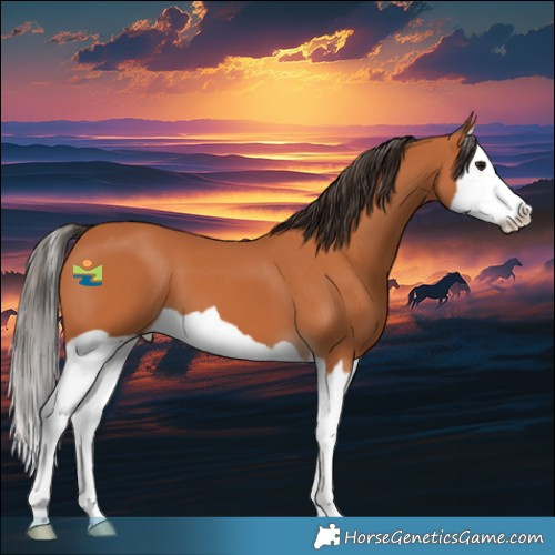 Horse Color:Bay Splash 