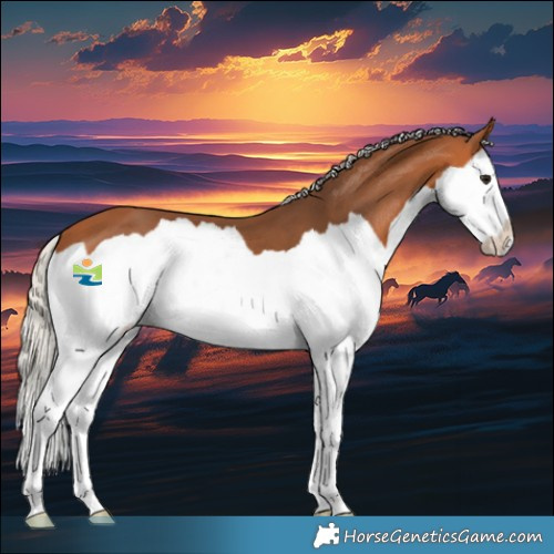 Horse Color:Silver Bay Splash 