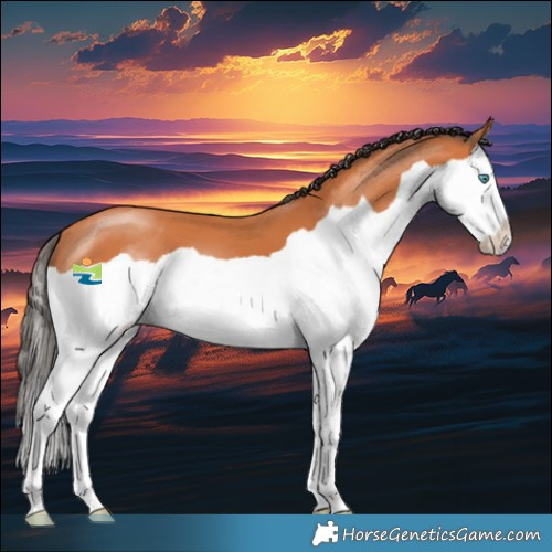 Horse Color:Bay Splash 