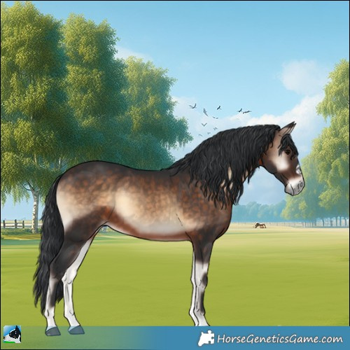 Horse Color:Brown Onyx 