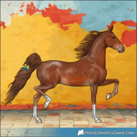Horse Color:Chestnut 