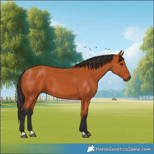 Horse Color:Bay 