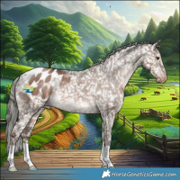 Horse Color:Liver Red Dun Mushroom Appaloosa Brindle 