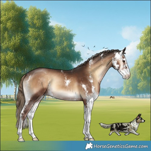 Horse Color:Liver Red Onyx Sabino Varnish 