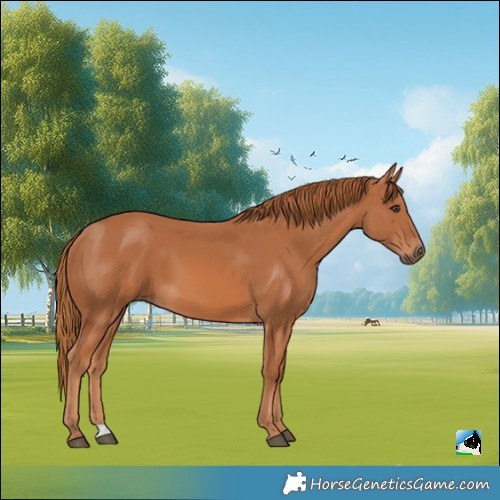 Horse Color:Chestnut 