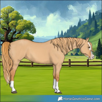 Horse Color:Red Dun Splash 