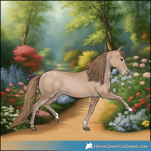 Horse Color:Black Pearl Sabino 