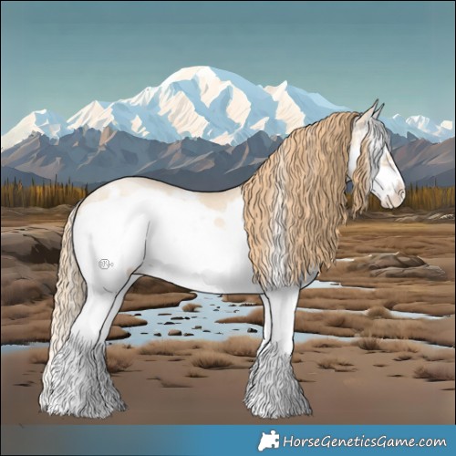 Horse Color:Smoky Black Pearl Sabino Splash Frame