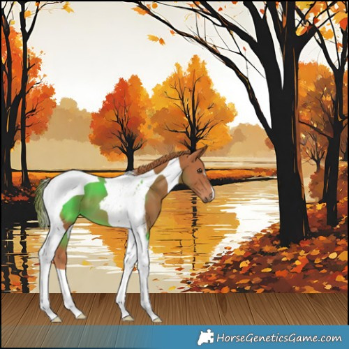 Horse Color:Chestnut Tobiano 