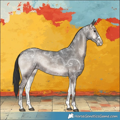 Horse Color:Blue Onyx Ice 