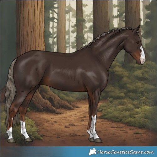 Horse Color:Liver Chestnut 