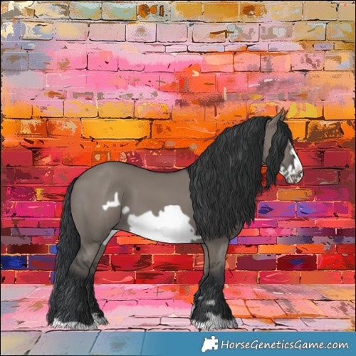 Horse Color:Grullo Frame 