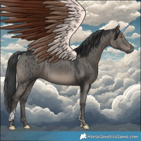 Horse Color:Grullo Tobiano Brindle 