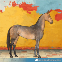 Horse Color:Buckskin 