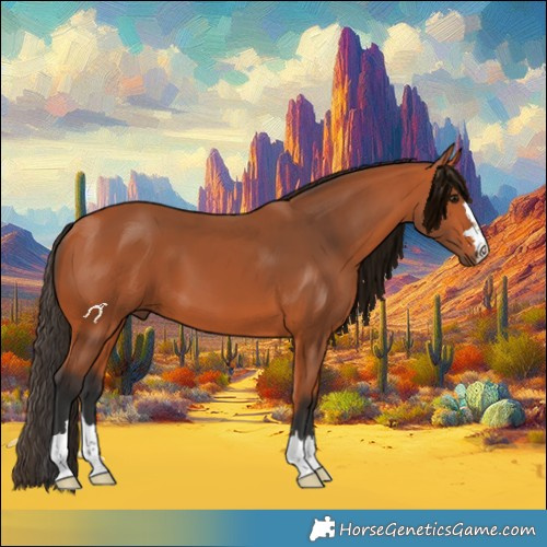 Horse Color:Bay 