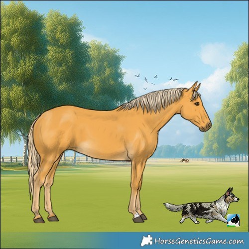 Horse Color:Palomino