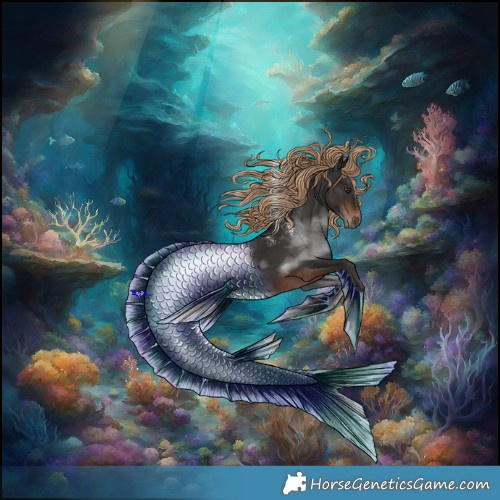 Horse Color:Powder White White Spotted Liver Chestnut