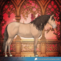 Horse Color:Amber Champagne 