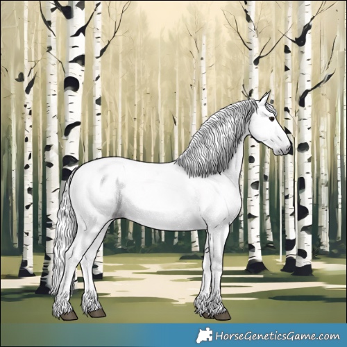 Horse Color:Gray Smoky Blue Roan 