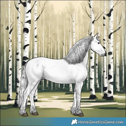 Horse Color:Gray Smoky Blue Roan 