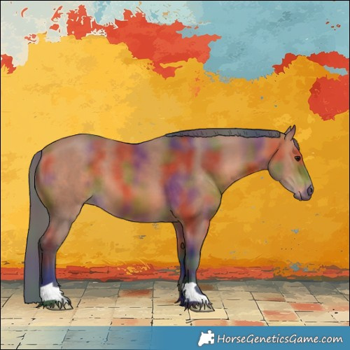 Horse Color:Nacre Bay