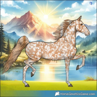 Horse Color:Chestnut Tobiano Appaloosa 