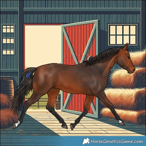 Horse Color:Bay 