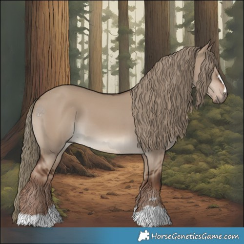 Horse Color:Liver Red Dun