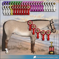 Horse Color:Liver Red Dun 