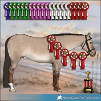 Horse Color:Liver Red Dun 