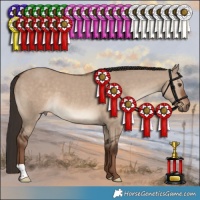 Horse Color:Liver Red Dun 