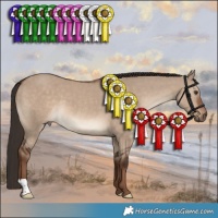 Horse Color:Liver Red Dun