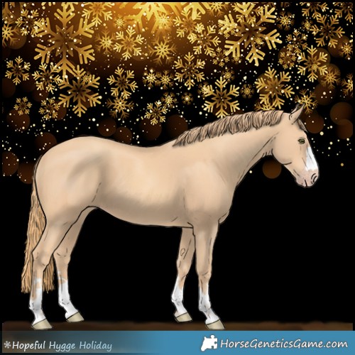Horse Color:Gold Champagne 